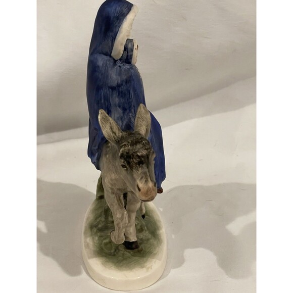 Vintage Goebel Mary Baby Jesus on Donkey‎ 1959 Christian Nativity Figurine 7.5" - Picture 3 of 9